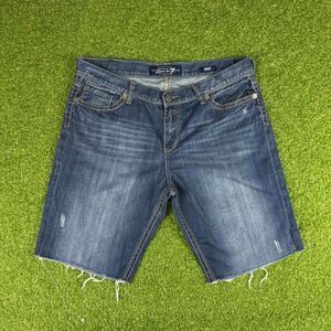 Seven7 Men's Blue and Navy Shorts